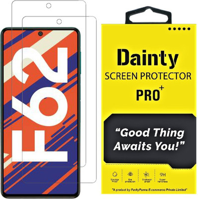 Dainty TECH Tempered Glass Guard for Samsung Galaxy F62, Samsung Galaxy M51, Samsung Galaxy A71, Samsung Galaxy Note 10 Lite, Samsung Galaxy M52 5G, Samsung Galaxy M52(Pack of 2)