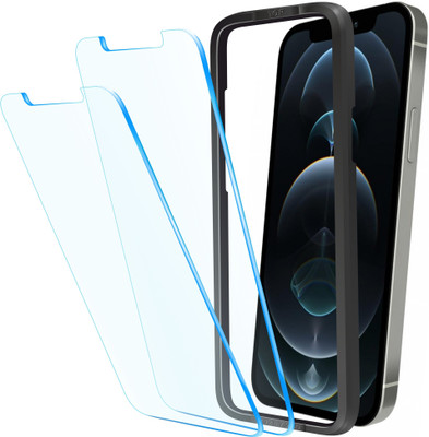 Affix Tempered Glass Guard for Apple iPhone 12 Pro Max 6.7 Inch(Pack of 2)