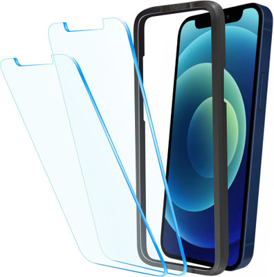 Affix Tempered Glass Guard for Apple iPhone 12 6.1 Inch(Pack of 2)
