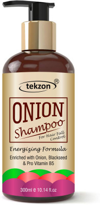tekzon Red Onion Black Seed Oil Shampoo with Red Onion Seed Oil Extract(300 ml)