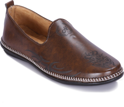 Hida Casual Mojaris For Men(Brown)