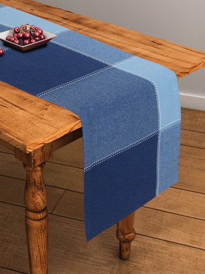 Flipkart SmartBuy Blue 152 cm Table Runner(Cotton)