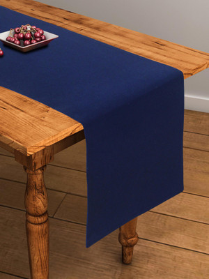 Flipkart SmartBuy Blue 152 cm Table Runner(Cotton)