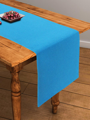 Flipkart SmartBuy Blue 152 cm Table Runner(Cotton)