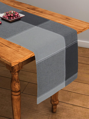 Flipkart SmartBuy Grey 152 cm Table Runner(Cotton)