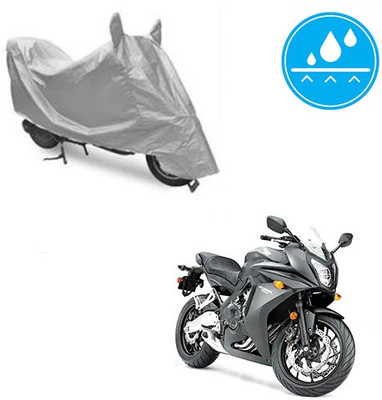 Atulit enterprises Two Wheeler Cover for Honda(CBR 650F, Silver)