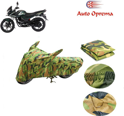 Auto Oprema Waterproof Two Wheeler Cover for Universal For Bike(Discover 150 f, Green)