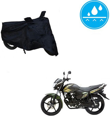 Atulit enterprises Two Wheeler Cover for Yamaha(Saluto, Black)