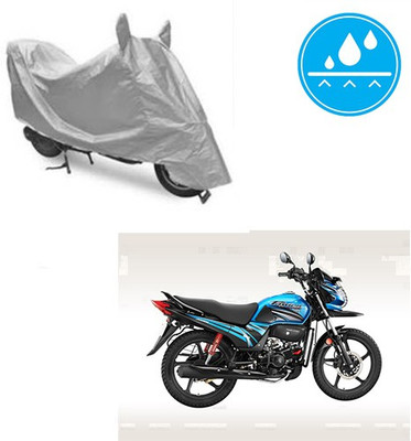 Atulit enterprises Two Wheeler Cover for Honda(Passion Pro TR, Silver)