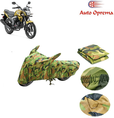 Auto Oprema Waterproof Two Wheeler Cover for Universal For Bike(CB Trigger, Green)