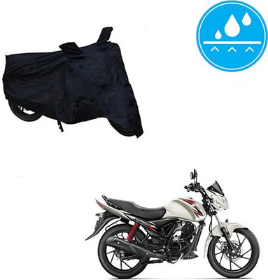 SRENTERPRISES Two Wheeler Cover for Suzuki(Sling Shot, Black)