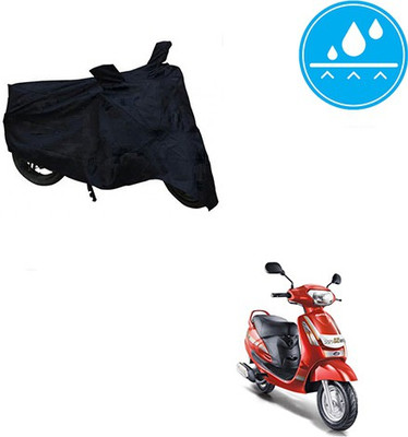 Atulit enterprises Two Wheeler Cover for Mahindra(Duro DZ, Black)