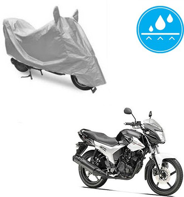 Atulit enterprises Two Wheeler Cover for Yamaha(SZ R, Silver)