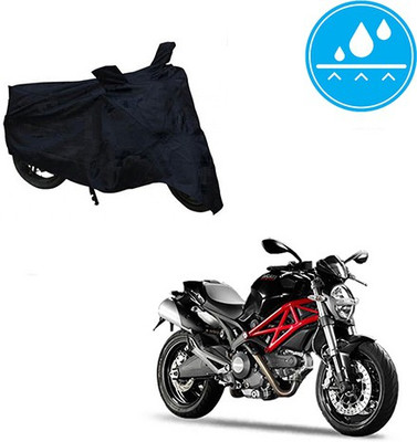 Atulit enterprises Two Wheeler Cover for Ducati(Monster 796 S2R, Black)
