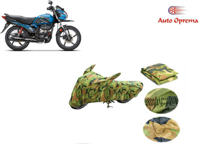 Auto Oprema Waterproof Two Wheeler Cover for Universal For Bike(Passion Pro TR, Green)