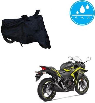 Atulit enterprises Two Wheeler Cover for Honda(CBR 250R, Black)