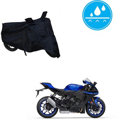 Atulit enterprises Two Wheeler Cover for Yamaha(YZF R1, Black)