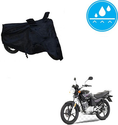 SRENTERPRISES Two Wheeler Cover for Yamaha(Libero, Black)