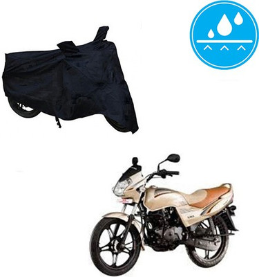 Atulit enterprises Two Wheeler Cover for LML(Freedom, Black)