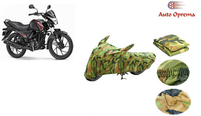 Auto Oprema Waterproof Two Wheeler Cover for Universal For Bike(Sling, Green)