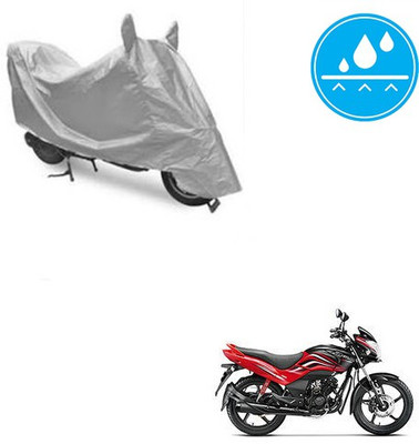 Atulit enterprises Two Wheeler Cover for Honda(Passion Xpro, Silver)