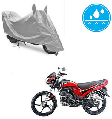 Atulit enterprises Two Wheeler Cover for Honda(Passion Plus, Silver)