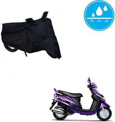 Atulit enterprises Two Wheeler Cover for Mahindra(Rodeo RZ, Black)
