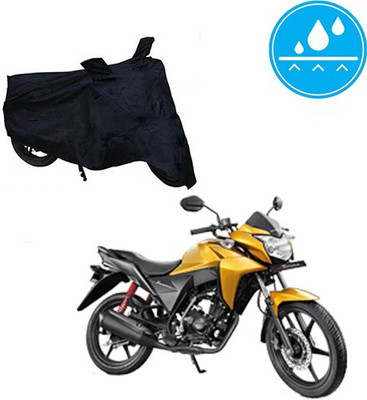 Atulit enterprises Two Wheeler Cover for Honda(CB Twister, Black)