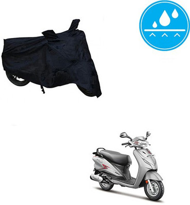 Atulit enterprises Two Wheeler Cover for Hero(Moto Corp Duet, Black)