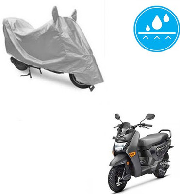 Atulit enterprises Two Wheeler Cover for Honda(Cliq, Silver)