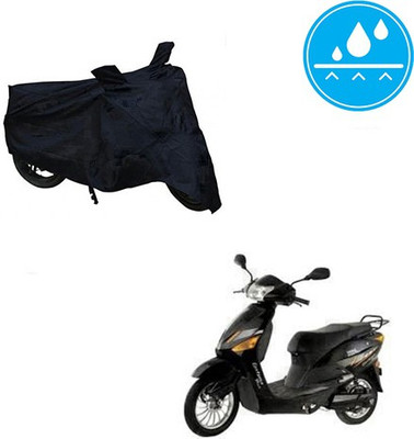 Atulit enterprises Two Wheeler Cover for Hero(Electric Zippy, Black)