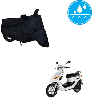 Atulit enterprises Two Wheeler Cover for Indus(Yo Electron, Black)