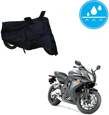 Atulit enterprises Two Wheeler Cover for Honda(CBR 650F, Black)