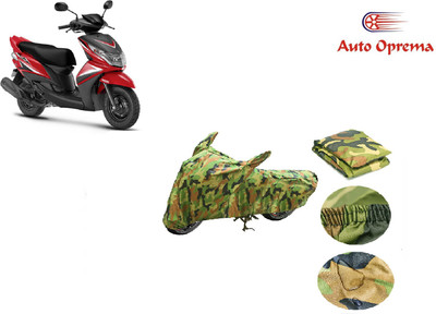Auto Oprema Waterproof Two Wheeler Cover for Universal For Bike(Ray Z, Green)