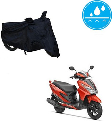 Atulit enterprises Two Wheeler Cover for Honda(Grazia, Black)
