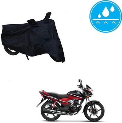 Mdstar Waterproof Two Wheeler Cover for Honda(CB Shine, Black)