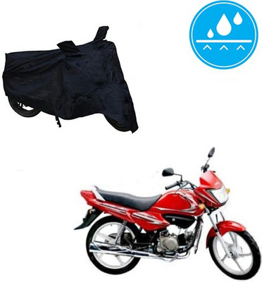 Atulit enterprises Two Wheeler Cover for Hero(Splendor NXG, Black)