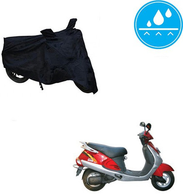 Atulit enterprises Two Wheeler Cover for Kinetic(Nova, Black)