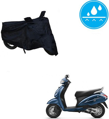 Atulit enterprises Two Wheeler Cover for Honda(Activa 3G, Black)