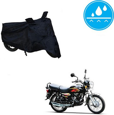 Atulit enterprises Two Wheeler Cover for TVS(Max 4R, Black)