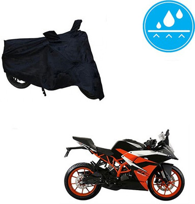 Atulit enterprises Two Wheeler Cover for KTM(RC 390, Black)
