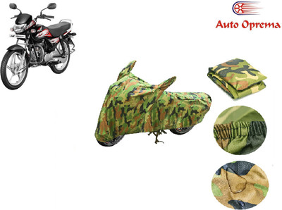 Auto Oprema Waterproof Two Wheeler Cover for Universal For Bike(HF Deluxe, Green)