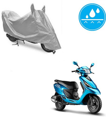 Atulit enterprises Two Wheeler Cover for TVS(Zest, Silver)