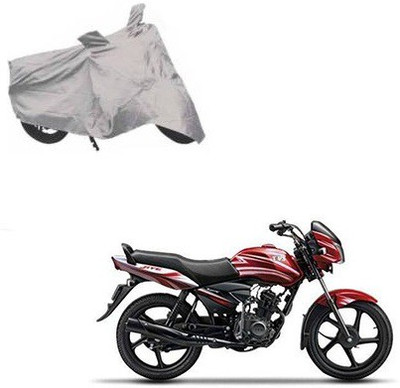 Balaji Traders Waterproof Two Wheeler Cover for TVS(Jive, Silver)