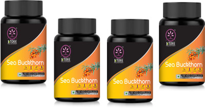 1 Tree Sea Buckthorn Capsules –Natural Antioxidant With Omega 7 Capsules ( Pack Of 4)(4 x 60 g)