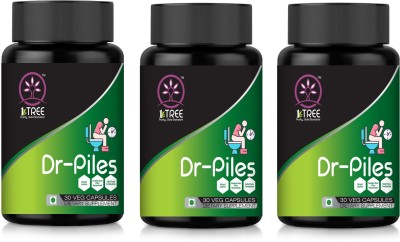 1 Tree Dr Piles Capsules-Piles Stop–Piles Relief Capsules–Hemorrhoid Capsules (Pack Of 3)(3 x 30 g)