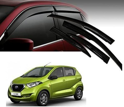 CARSHADE For Non-convertibles Front, Rear Wind Deflector(Tinted Nissan Go)