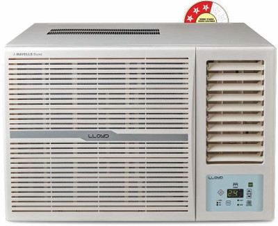 Lloyd 1.5 Ton 3 Star Window AC  - White(GLW18B32WSEW, Copper Condenser) (Lloyd)  Buy Online