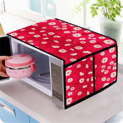 DPA Collection Microwave Oven  Cover(Width: 37 cm, Red)
