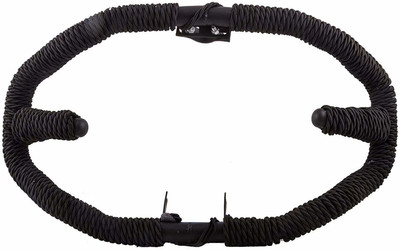 B.K Accessories BK-BULLET-BLACK-ROUND-LAG (Bullet Leg Crash Guard)(Royal Enfield)